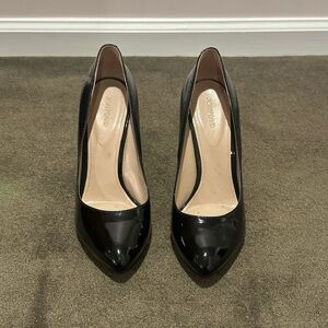 Black Patent Leather Pumps
